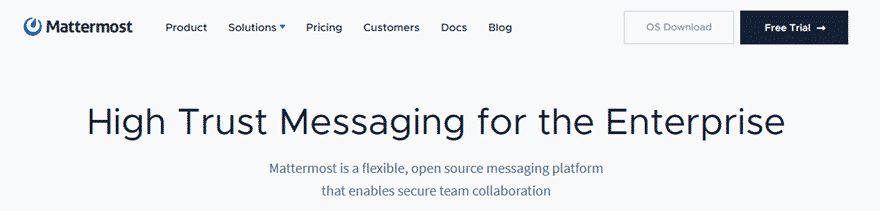 Mattermost Open-Source Team Chat App