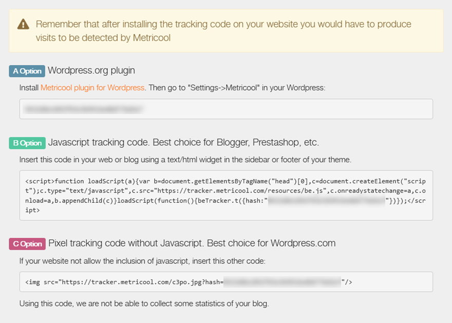 Social Media Dashboard Metricool
