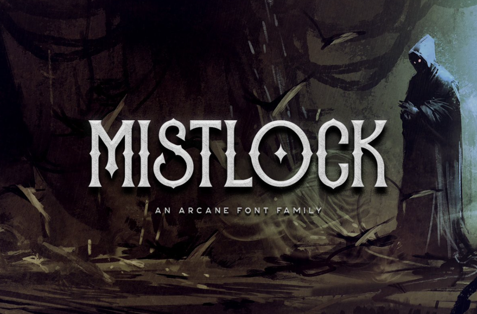mistlock fantasy font
