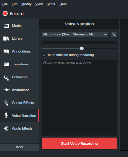 Camtasia Video Editor