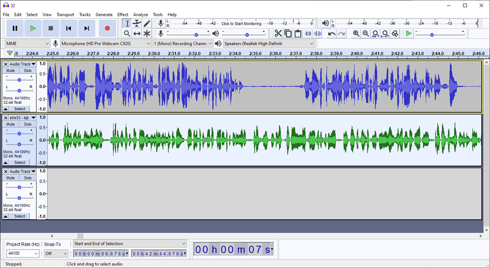 how to edit a podcast with audacity