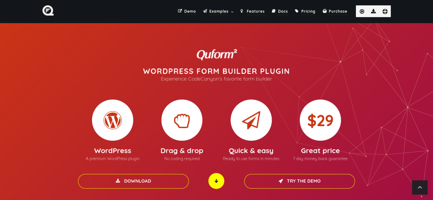 The Quform WordPress Contact Form plugin.