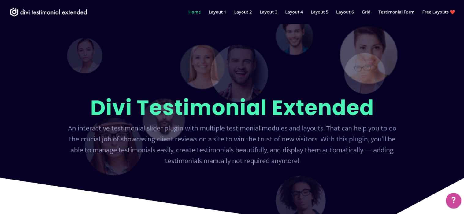 The Divi Testimonial Extended extension.