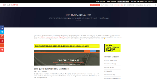 Divi Theme Examples Divi Theme Resources