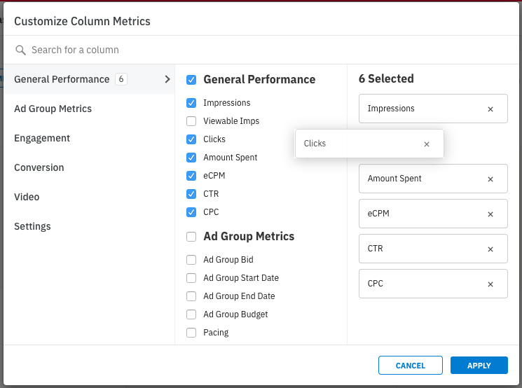 ad metrics