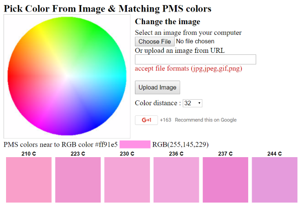 Pick Color from Image