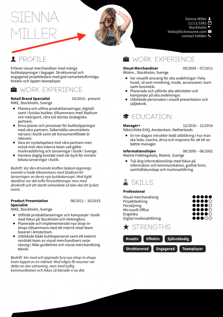 marketing resume