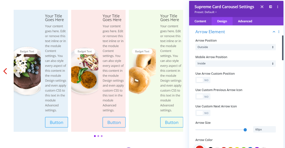 Supreme Card Carousel