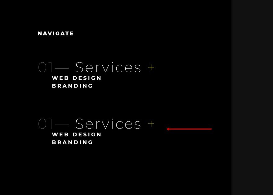 hamburger menu