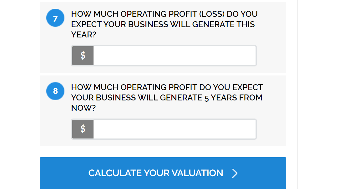 EquityNet's Startup Valuation Calculator.