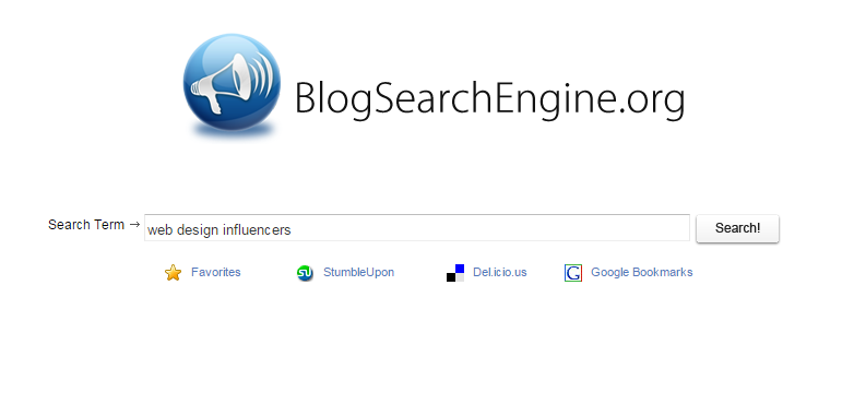 Blog search tool
