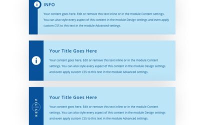 Comment créer des boîtes de contenu stylisées dans Divi pour des conseils, des informations, des avertissements et bien plus encore (téléchargement GRATUIT)