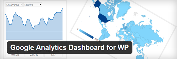 The official Google Analytics Dashboard for WP header.