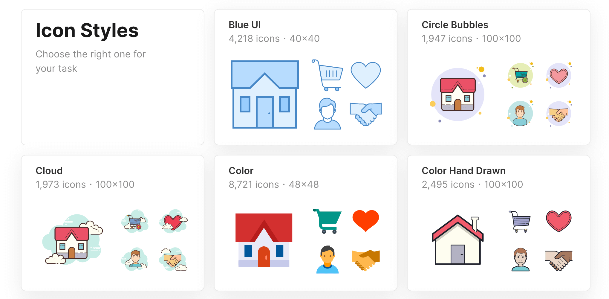 Free icon sets from Icons8.