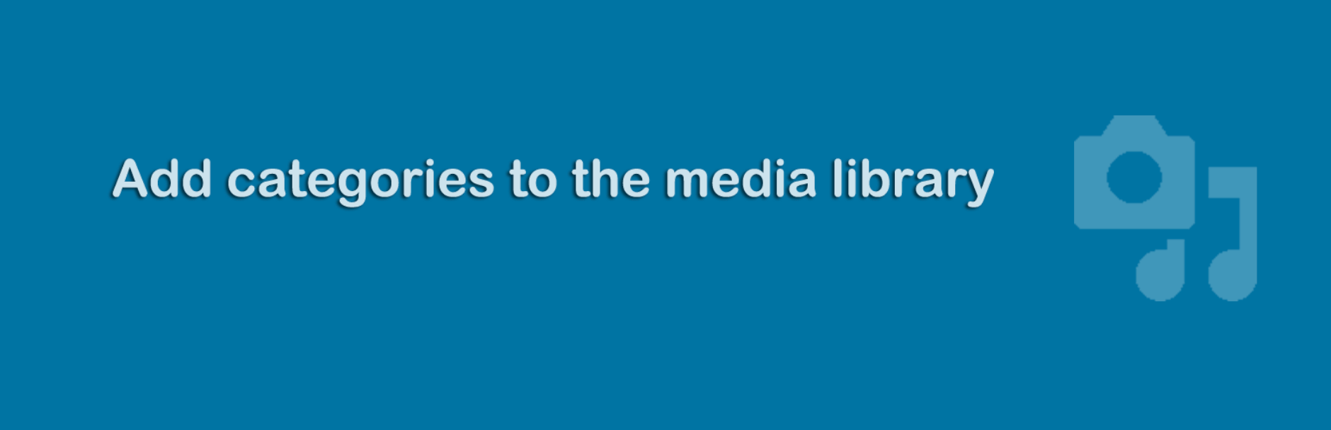 The Media Library Categories plugin.