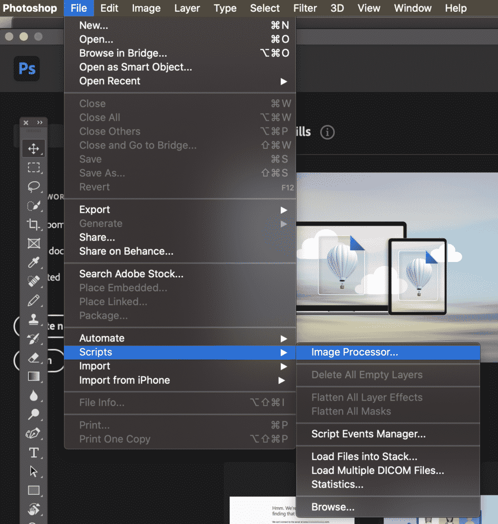 How To Resize File Size In Photoshop