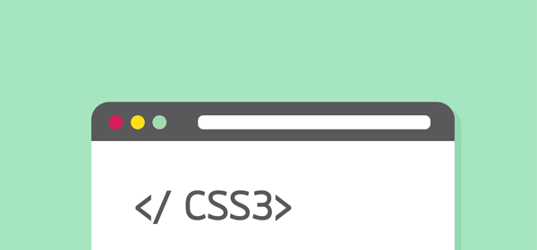 Part of a browser showing a CSS3 tag.