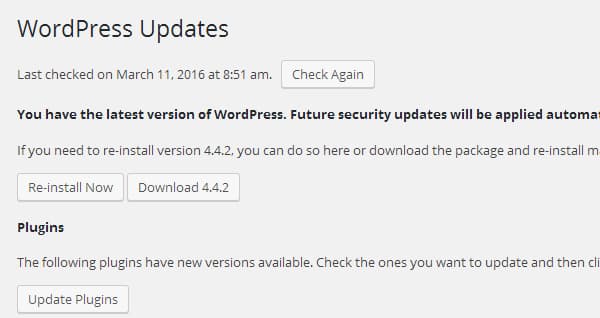 wordpress-updates