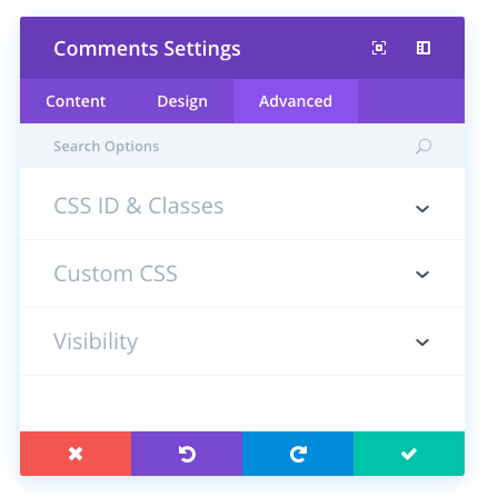 comments module