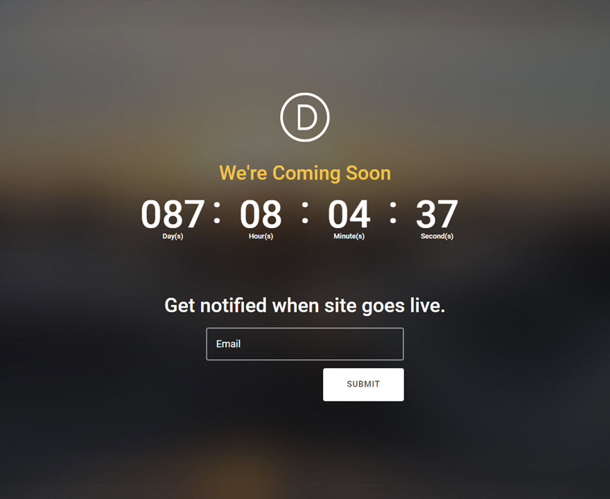 countdown timer module