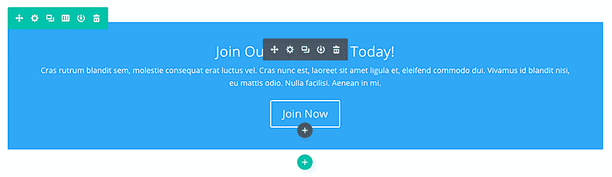 call to action module