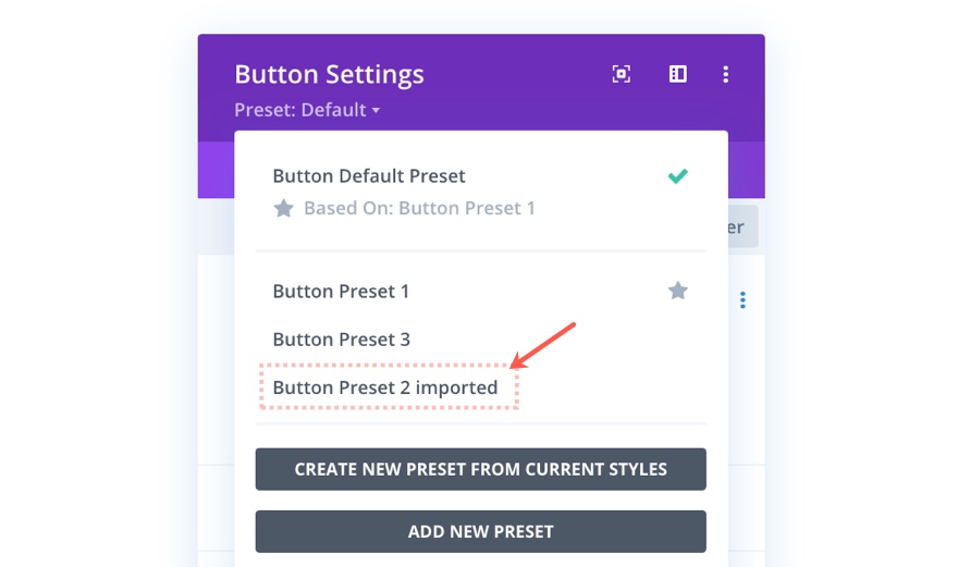 divi global presets