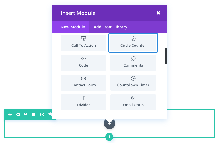 circle counter module
