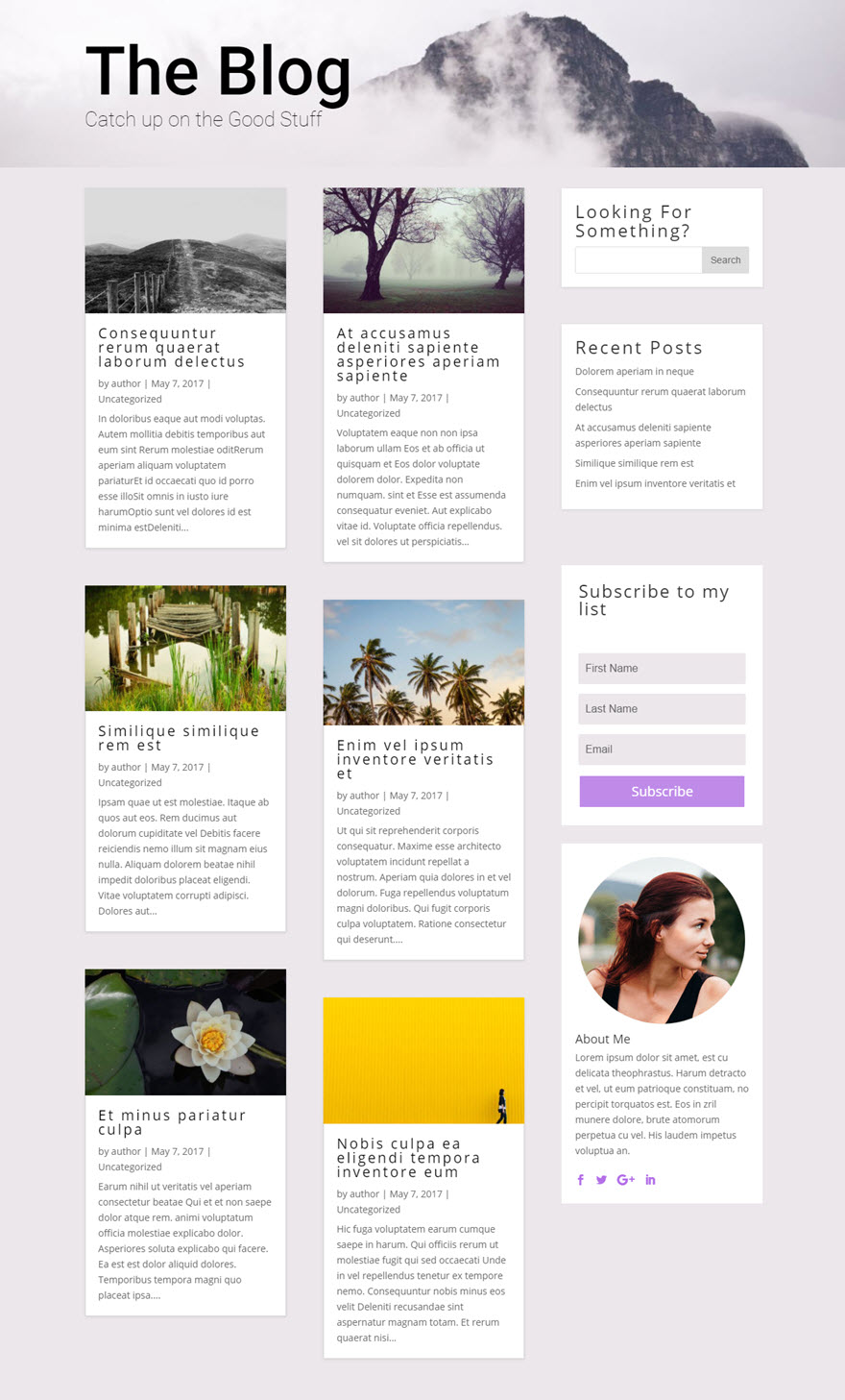 sidebar module
