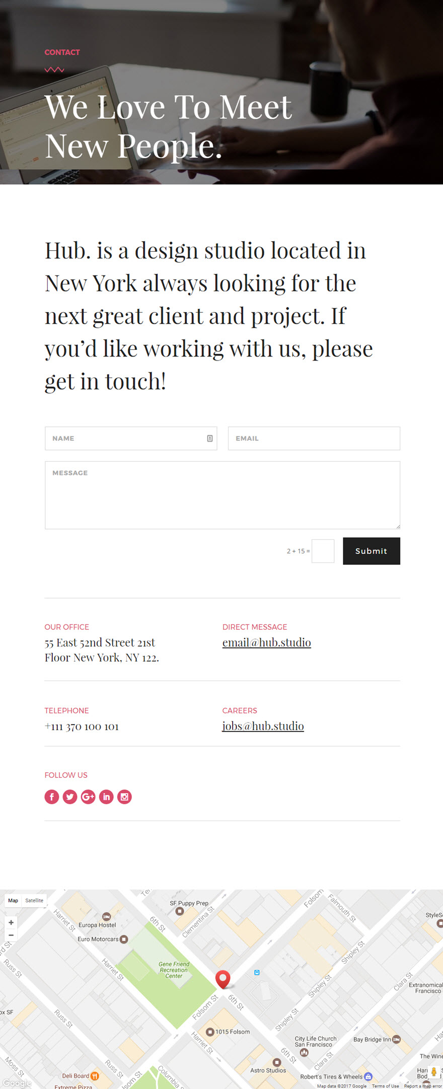 social media module