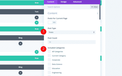 Comprendre l’option « Posts for Current Page » dans le module Divi Blog