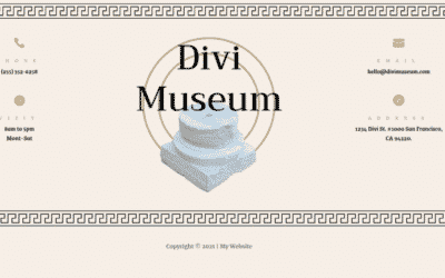 Comment ajouter une année de copyright dynamique à votre pied de page Divi (mise à jour automatique)