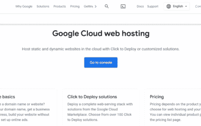 Hébergement Google Cloud pour les utilisateurs de WordPress