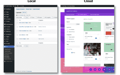 Comment transférer un élément local vers votre nuage Divi