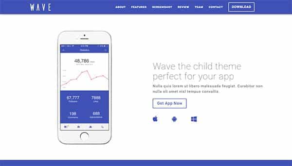 Premium Divi Child Themes Wave