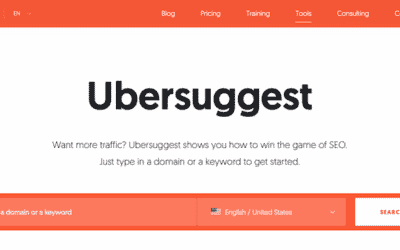 Comment utiliser Ubersuggest pour la recherche SEO