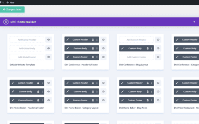 Comment télécharger des modèles de constructeur de thème Divi vers votre Divi Cloud