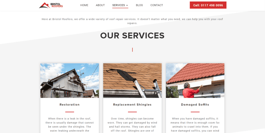 14 Divi Sites with Interesting Services Pages