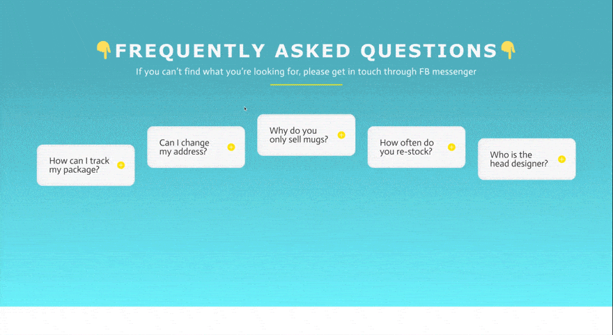 Creating Unique Column FAQ Designs with Divi