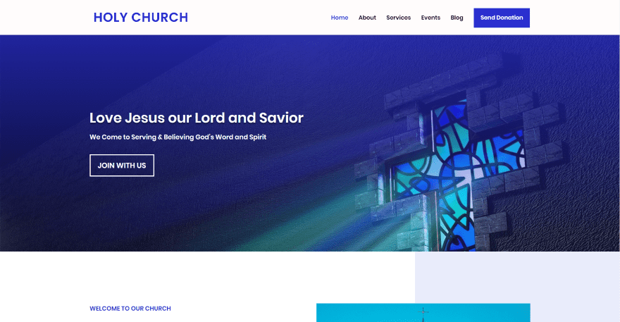 Divi Child Themes for Churches