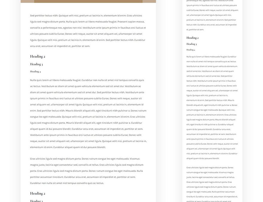 architecture firm blog post template