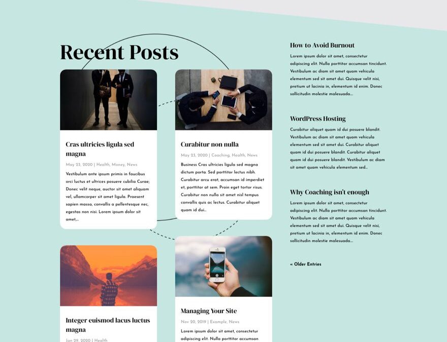 blog post template for Divi's Estate Planning Layout Pack