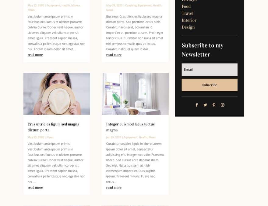 blogger category page template