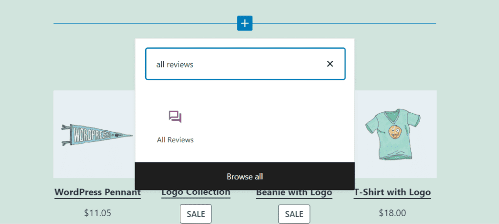 Adding an All Reviews block in WordPress