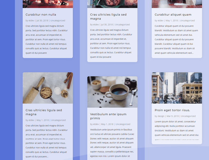 blog grid layout