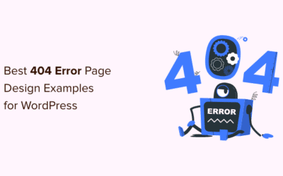 13 Best WordPress 404 Error Page Design Examples