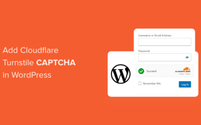 Comment ajouter le CAPTCHA de Cloudflare Turnstile dans WordPress