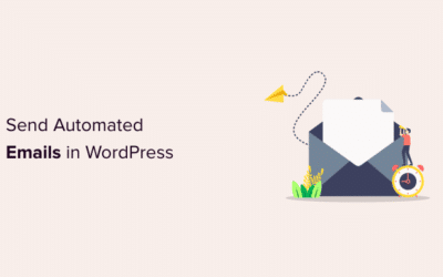 Comment envoyer des courriels automatisés sur WordPress