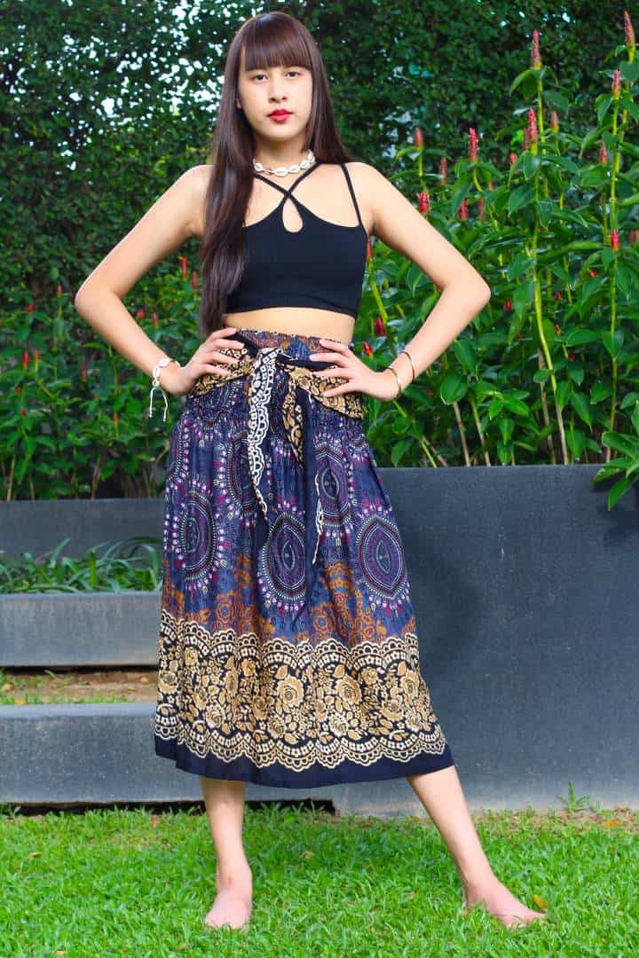 Hippie 2024 midi skirts