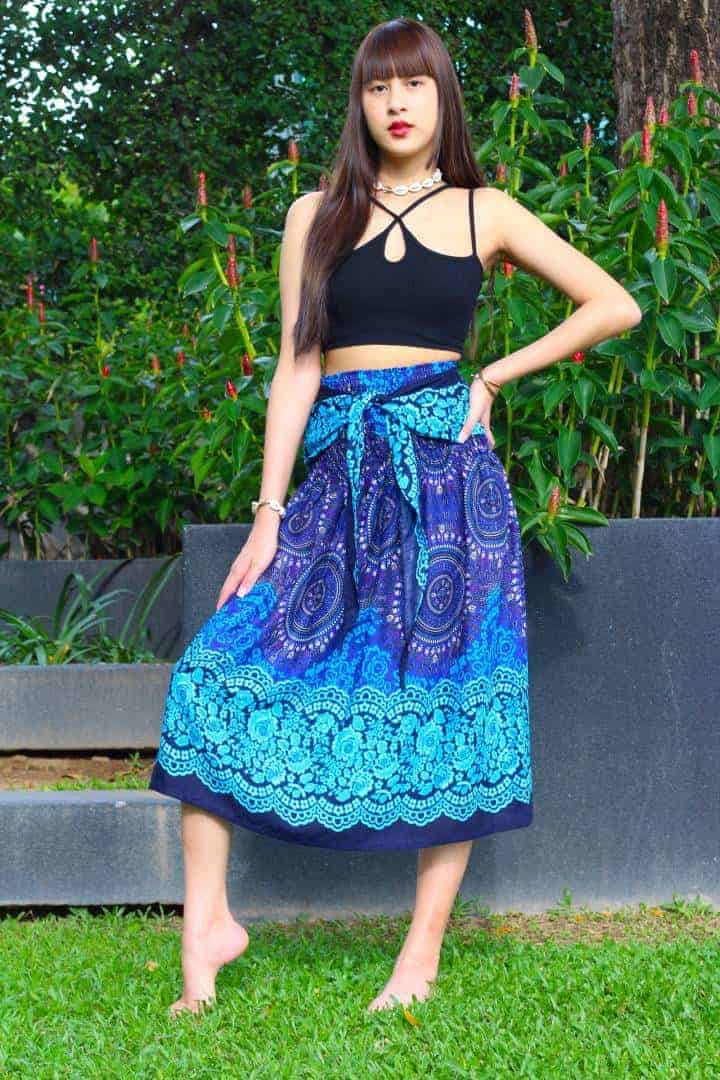 Women Midi skirt Hippie Skirts Boho Skirt Bohemian Skirt Dresses