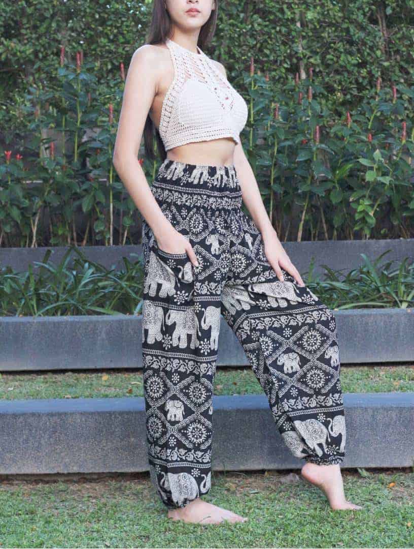 2XL-3XL Plus Size Harem Pants Yoga pants Hippie Pants Bohemian